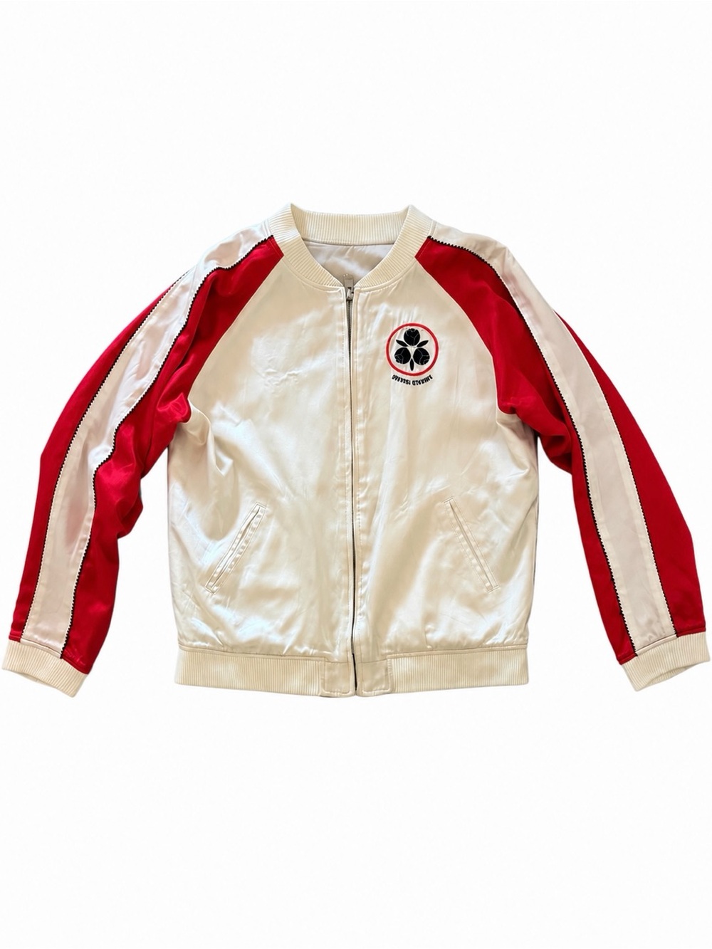 Vintage Opening Ceremony silk/satin bomber jacket